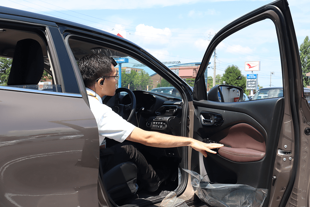納車整備の部品請求書・売上処理